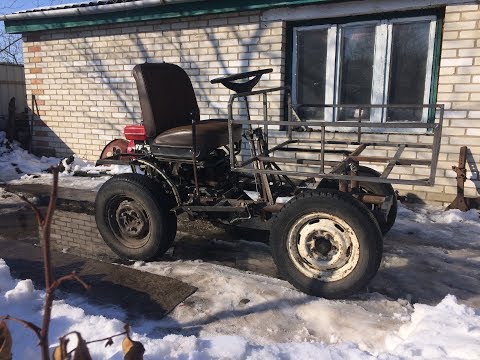Видео: Самодельный Мини Т-16. Обзор.