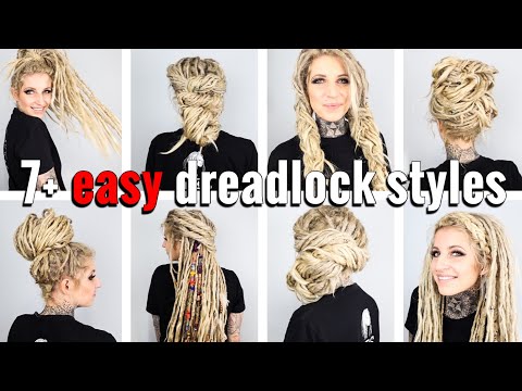 Видео: 7+ простых стилей дредов