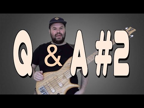 Видео: Q&A #2 / Про педали, басовые кабинеты и график индивидуальных занятий