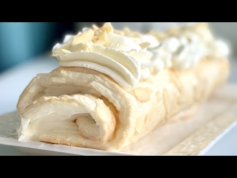 Видео: Диетический низкоуглеводный десерт с легким йогуртовым кремом! Никакой муки! Без сахара!