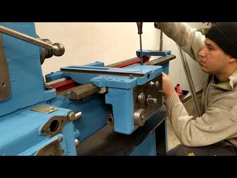 Видео: Восстановление токарного станка Тип-162СП