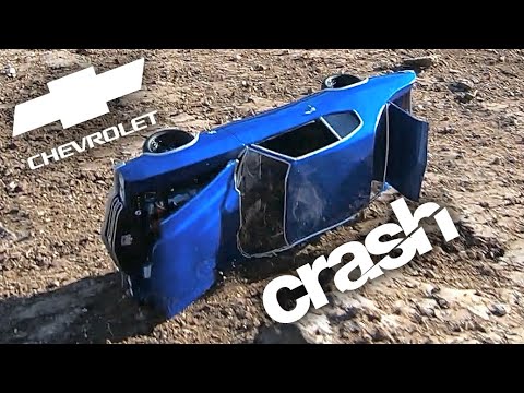 Видео: Краш тест Chevrolet Chevelle SS, из ПЛАСТИЛИНА