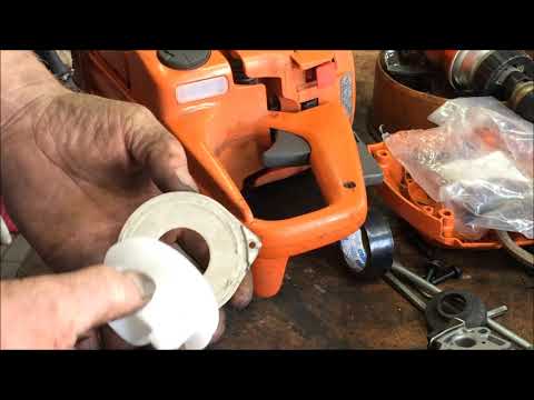 Видео: Бензопила Husqvarna 435, прикуплена не по дорогому владельцем с рук в ,,гаражах,,!)