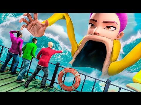 Видео: РУМИ КПОП ПОЖИРАТЕЛЬ МОРЯ! ВЫЖИТЬ В ОКЕАНЕ В Garry`s Mod
