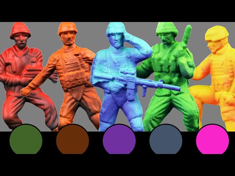 Видео: Цвета теней и затенение подбородка