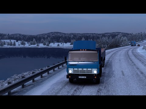 Видео: 1181 / ETS 2 V1.46 / КАМАЗ-5410 ЛЕГЕНДА / Апатиты - Пикалёво.