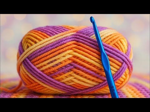 Видео: Я научу вас этому потрясающему узору для вязания крючком, который хотели увидеть уже 100 человек.