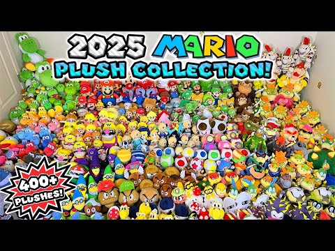Видео: Наша коллекция плюшевых игрушек Марио 2025 года — GalacticKoopa