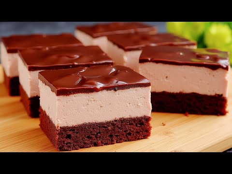 Видео: Быстрый рецепт шоколадного торта! Удивительно нежный, влажный шоколадный торт!