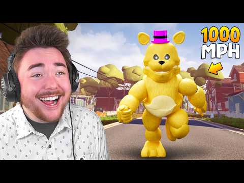 Видео: FAST FREDBEAR — самый безумный мод Hello Neighbor из всех когда-либо существовавших...