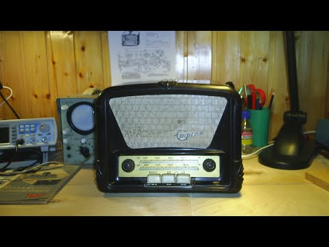 Видео: Радиоприемник "Стрела". Часть 1