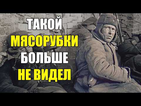 Видео: Такой МЯСОРУБКИ я больше не видел! Чем запомнились ЧЕТЫРЕ ДНЯ в окопах Сталинграда? Воспоминания
