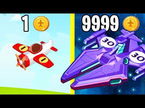 Видео: ЭВОЛЮЦИЯ САМОЛЕТА! - Merge Plane