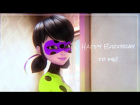 Видео: mep | музыкальная нарезка | happy birthday to me | miraculous леди баг и супер-кот