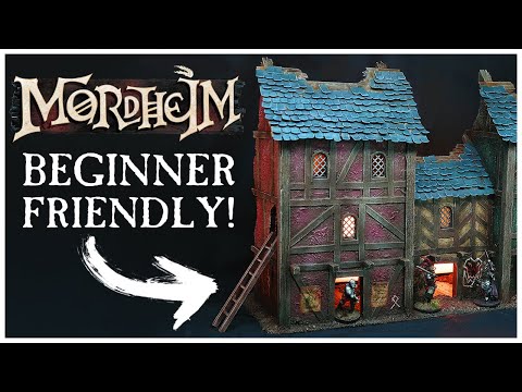Видео: Террейн для MORDHEIM и WARHAMMER для начинающих! 💀