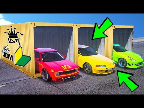 Видео: БИТВА ЗА КОНТЕЙНЕРЫ В ГТА 5 ОНЛАЙН. МНЕ ДОСТАЛСЯ САМЫЙ БЫСТРЫЙ JDM! СЛУЧАЙНЫЙ ВЫБОР!