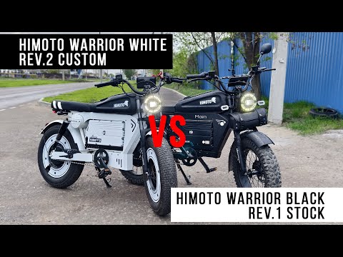 Видео: СРАВНЕНИЕ: Himoto Warrior BLACK rev. 1 vs WHITE CUSTOM rev. 2 #himoto #warrior #blackwarrior #hrc