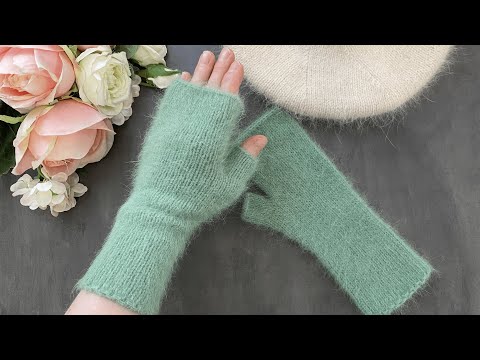 Видео: ОНИ ПРОСТО ИДЕАЛЬНЫЕ! ЛЕГКИЕ МИТЕНКИ НА ВЕСНУ! ВЯЖУТСЯ ОЧЕНЬ ПРОСТО!
