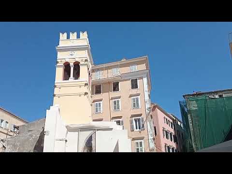 Видео: Прогулка по старому городу Керкира на о.Корфу. ГРЕЦИЯ 🇬🇷
