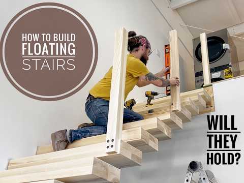 Видео: Это было просто дико! Как я построил парящую лестницу.
