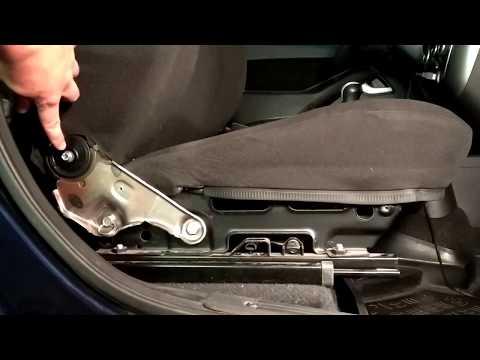 Видео: Как опустить спинку переднего сиденья ВАЗ ( Лада Калина)