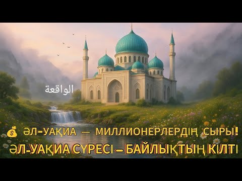 Видео: 🌙✨ СҮРЕ АЛ-ВАҚИЯ | ТАҒДЫРДЫҢ КҮНІ – БЕРЕКЕ МЕН ҚҰТТЫҢ ҚАҚПАСЫ ✨🌙