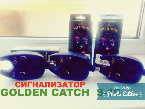 Видео: Сигнализатор GOLDEN CATCH S 10