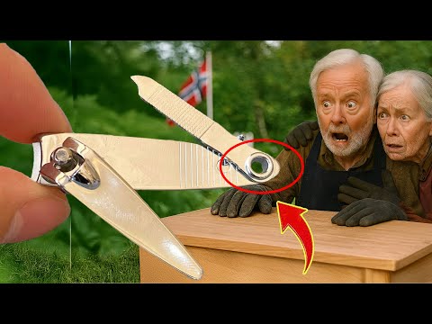 Видео: Не все знают этот секрет использования кусачек для ногтей😱!! Вы не поверите