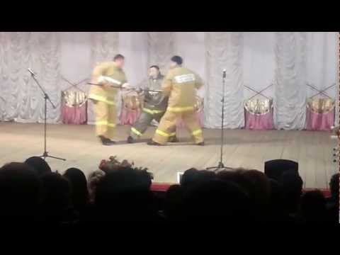 Видео: сценка миниатюра будни пожарного