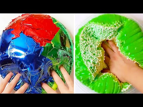 Видео: Удовлетворяющая слизь ASMR | Расслабляющее видео слизи #  467