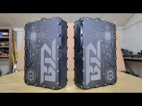 Видео: Сборка электромотоцикла E-Bike — Эпизод 4: Полная сборка аккумулятора ёмкостью 5,6 кВт·ч — 3D-печ...