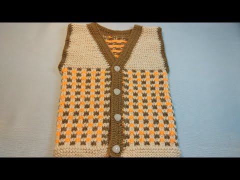 Видео: #477 ЖИЛЕТ ДЛЯ МАЛЬЧИКА СПИЦАМИ ИЗ ОСТАТКОВ ПРЯЖИ .МАСТЕР КЛАСС.