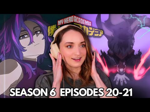 Видео: ЛЕДИ НАГАНТ против ДЕКУ 💔 Моя геройская академия, сезон 6 | Эпизоды 20-21 (реакция и обсуждение)