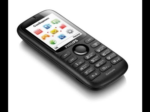 Видео: Обзор Philips X1510