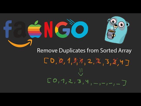 Видео: Remove Duplicates from Sorted Array - Удалить Дупликаты - Leetcode 26 - Python