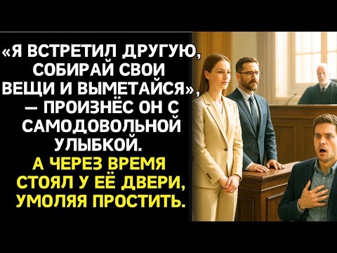Видео: «Я встретил другую, выметайся из моей квартиры», — сказал Оле муж. Но в зале суда его ждал удар.