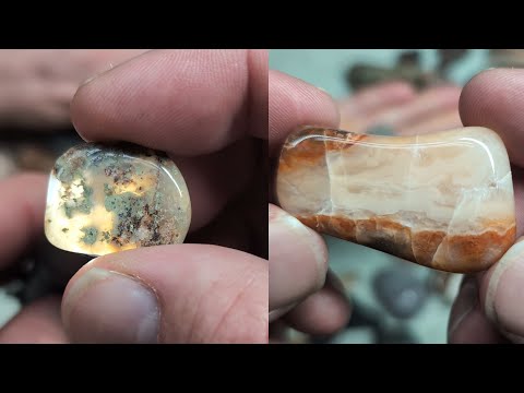 Видео: Отличная первая партия камней из Уттар-Прадеша! Пластины агатов, полосчатое железо и многое другое.