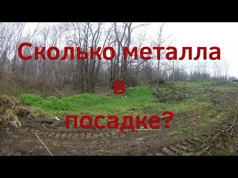 Видео: Коп чермета в посадке с MD-4030.