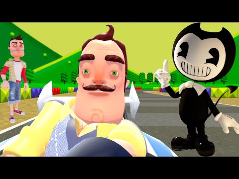 Видео: ПРИВЕТ СОСЕД И СУПЕР МАРИО КАРТ!HELLO NEIGHBOR В ГАРРИС МОД!GARRY'S MOD!SUPER MARIO!ШОУ ХРИПЛЫХ!GMOD