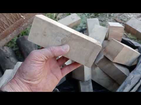 Видео: Торцевой шпальт березы.Как точно  определить влажность древесины без приборов.