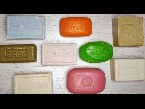 Видео: ASMR🤤🌈🍭Резка мыла🔪🧼Cutting soap💙🤍💖🧡
