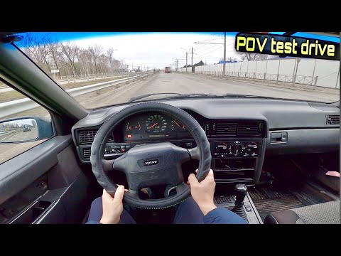 Видео: 1995 Volvo 850 (2.4 МТ) 144 HP POV Test Drive