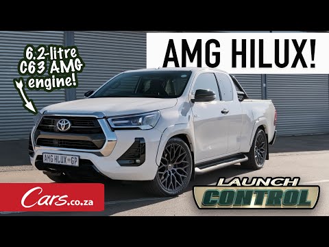 Видео: Замена двигателя Hilux AMG! 6,2-литровый V8 от C63 AMG. Неужели это самый сумасшедший байкер в ЮАР?