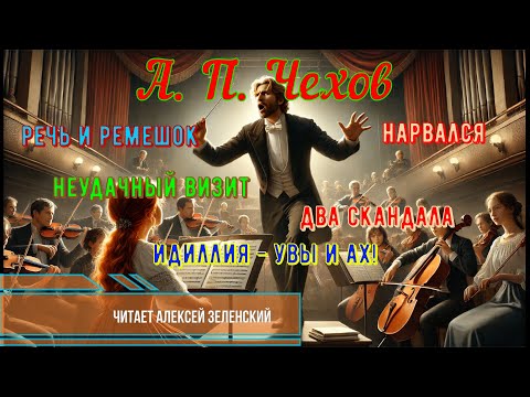 Видео: А. П. Чехов  "Рассказы"  читает Алексей Зеленский