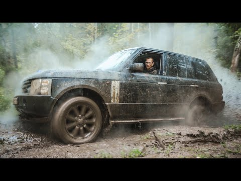 Видео: Лицом в грязь. Oффроуд на Range Rover за 265К рублей