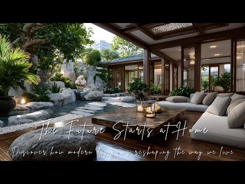 Видео: Будущее дизайна дома: умные, минималистичные и экологичные жилые пространства, которые вам понрав...