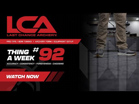 Видео: Стойка лучника — Thing A Week #92