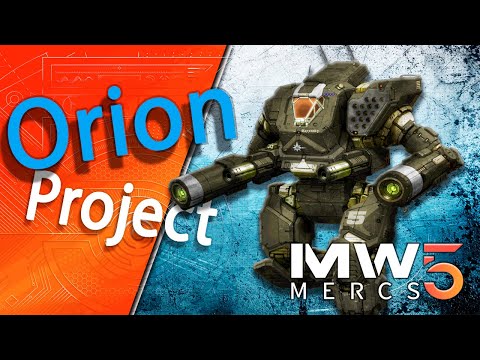 Видео: Mechwarrior 5. Проект Orion, обзор и сборка меха.