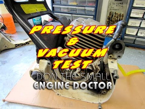 Видео: ИНСТРУКЦИЯ по испытанию бензопилы под давлением и вакуумом — проверка на герметичность