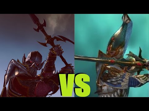 Видео: Палачи Хар Ганета vs Мастера меча: Total War Warhammer 3. Immortal Empires. тесты юнитов v 4.3.1